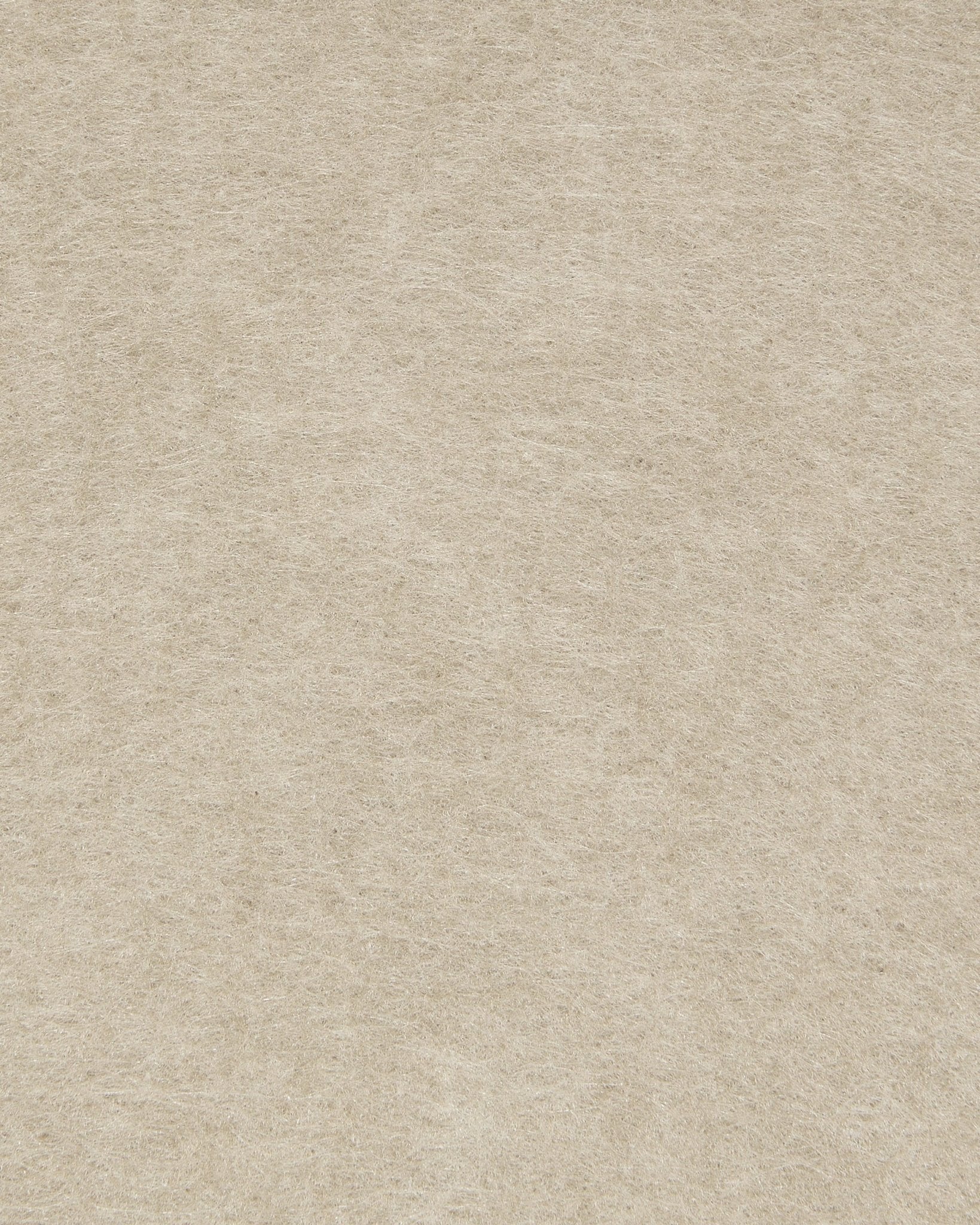 Close-up of beige PET felt texture filling the frame